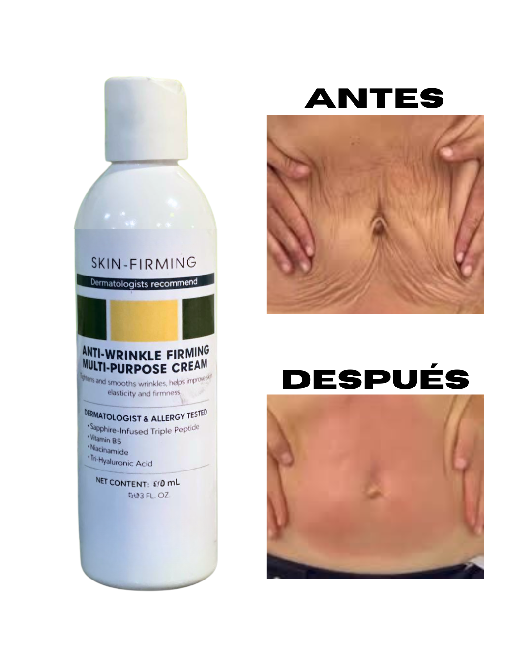 crema reafirmante corporal profesional